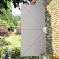 vidaXL Faltbarer Terrassen-Seitenfächer Creme 300×150 cm vidaXL Faltbarer Terrassen-Seitenfächer Creme 300×150 cm