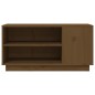 vidaXL TV-Schrank Honigbraun 80x35x40,5 cm Massivholz Kiefer vidaXL TV-Schrank Honigbraun 80x35x40,5 cm Massivholz Kiefer