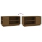 vidaXL TV-Schrank Honigbraun 80x35x40,5 cm Massivholz Kiefer vidaXL TV-Schrank Honigbraun 80x35x40,5 cm Massivholz Kiefer