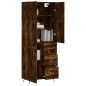 Highboard Räuchereiche 69,5x34x180 cm Holzwerkstoff Highboard Räuchereiche 69,5x34x180 cm Holzwerkstoff