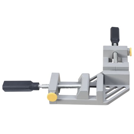 vidaXL Winkelklemme mit 2 Spindel 95 mm Aluminium