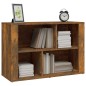 vidaXL Sideboard Räuchereiche 80x30x54 cm Holzwerkstoff vidaXL Sideboard Räuchereiche 80x30x54 cm Holzwerkstoff