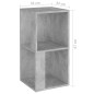 vidaXL Eckregal Betongrau 33x33x67 cm Holzwerkstoff vidaXL Eckregal Betongrau 33x33x67 cm Holzwerkstoff