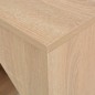 vidaXL Bartisch mit Schrank Eichenoptik 115x59x200 cm vidaXL Bartisch mit Schrank Eichenoptik 115x59x200 cm