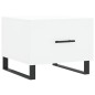 vidaXL Couchtisch Weiß 50x50x40 cm Holzwerkstoff vidaXL Couchtisch Weiß 50x50x40 cm Holzwerkstoff