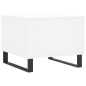 vidaXL Couchtisch Weiß 50x50x40 cm Holzwerkstoff vidaXL Couchtisch Weiß 50x50x40 cm Holzwerkstoff