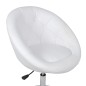 vidaXL Barhocker 2 Stk. Weiß Kunstleder vidaXL Barhocker 2 Stk. Weiß Kunstleder