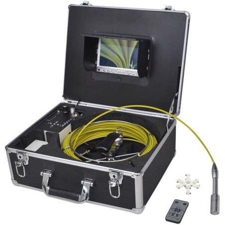 vidaXL Rohrkamera 30 m mit DVR 