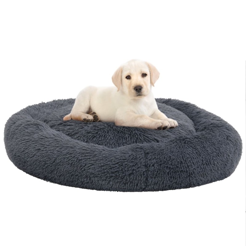 vidaXL Waschbares Hunde- & Katzenkissen Dunkelgrau 90x90x16 cm Plüsch vidaXL Waschbares Hunde- & Katzenkissen Dunkelgrau 90x90x16 cm Plüsch