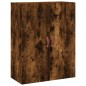Highboard Räuchereiche 69,5x34x180 cm Holzwerkstoff Highboard Räuchereiche 69,5x34x180 cm Holzwerkstoff