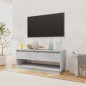 vidaXL TV-Schrank Betongrau 102x41x44 cm Holzwerkstoff vidaXL TV-Schrank Betongrau 102x41x44 cm Holzwerkstoff