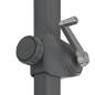 vidaXL Ampelschirm mit Aluminium-Mast Taupe 250 x 250 cm vidaXL Ampelschirm mit Aluminium-Mast Taupe 250 x 250 cm