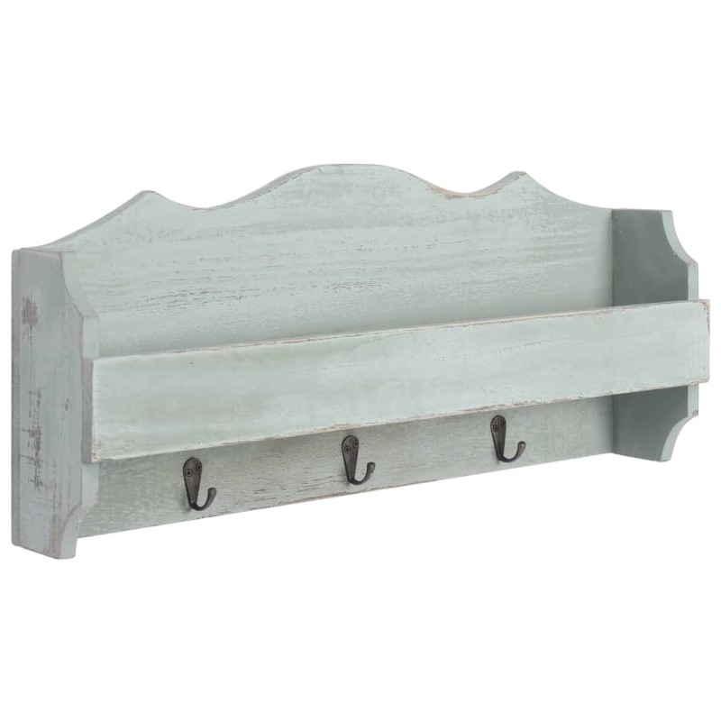 vidaXL Wandgarderobe Grün 50×10×23 cm Holz vidaXL Wandgarderobe Grün 50×10×23 cm Holz