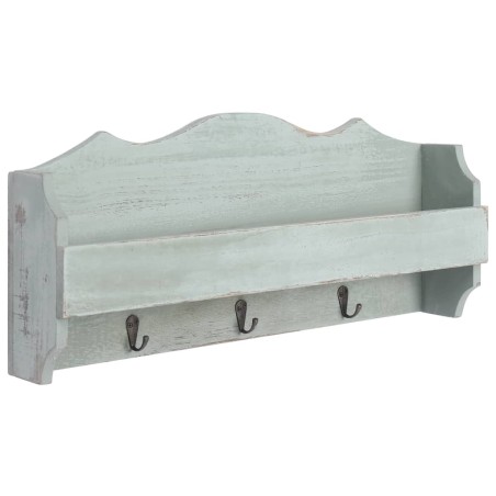 vidaXL Wandgarderobe Grün 50×10×23 cm Holz