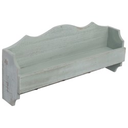 vidaXL Wandgarderobe Grün 50×10×23 cm Holz