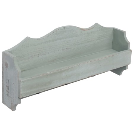 vidaXL Wandgarderobe Grün 50×10×23 cm Holz