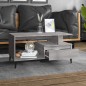 vidaXL Couchtisch Grau Sonoma 90x49x45 cm Holzwerkstoff vidaXL Couchtisch Grau Sonoma 90x49x45 cm Holzwerkstoff