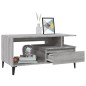 vidaXL Couchtisch Grau Sonoma 90x49x45 cm Holzwerkstoff vidaXL Couchtisch Grau Sonoma 90x49x45 cm Holzwerkstoff