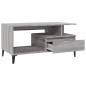 vidaXL Couchtisch Grau Sonoma 90x49x45 cm Holzwerkstoff vidaXL Couchtisch Grau Sonoma 90x49x45 cm Holzwerkstoff