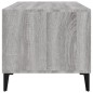 vidaXL Couchtisch Grau Sonoma 90x49x45 cm Holzwerkstoff vidaXL Couchtisch Grau Sonoma 90x49x45 cm Holzwerkstoff
