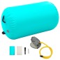 vidaXL Aufblasbare Gymnastik-Rolle mit Pumpe 100x60 cm PVC Grün vidaXL Aufblasbare Gymnastik-Rolle mit Pumpe 100x60 cm PVC Grün