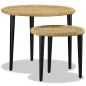 vidaXL Couchtisch-Set 2-tlg. Naturjute vidaXL Couchtisch-Set 2-tlg. Naturjute