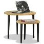 vidaXL Couchtisch-Set 2-tlg. Naturjute vidaXL Couchtisch-Set 2-tlg. Naturjute