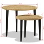 vidaXL Couchtisch-Set 2-tlg. Naturjute vidaXL Couchtisch-Set 2-tlg. Naturjute