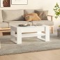 vidaXL Couchtisch Weiß 102x55x45 cm Holzwerkstoff vidaXL Couchtisch Weiß 102x55x45 cm Holzwerkstoff