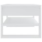 vidaXL Couchtisch Weiß 102x55x45 cm Holzwerkstoff vidaXL Couchtisch Weiß 102x55x45 cm Holzwerkstoff