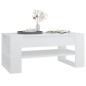 vidaXL Couchtisch Weiß 102x55x45 cm Holzwerkstoff vidaXL Couchtisch Weiß 102x55x45 cm Holzwerkstoff