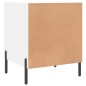 vidaXL Nachttisch Weiß 40x40x50 cm Holzwerkstoff vidaXL Nachttisch Weiß 40x40x50 cm Holzwerkstoff