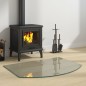 vidaXL Kaminofen Glasplatte 80x60 cm vidaXL Kaminofen Glasplatte 80x60 cm