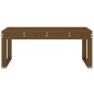 vidaXL Gartenbank Honigbraun 110x38x45 cm Massivholz Kiefer vidaXL Gartenbank Honigbraun 110x38x45 cm Massivholz Kiefer