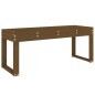 vidaXL Gartenbank Honigbraun 110x38x45 cm Massivholz Kiefer vidaXL Gartenbank Honigbraun 110x38x45 cm Massivholz Kiefer