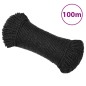 vidaXL Arbeitsseil Schwarz 8 mm 100 m Polypropylen vidaXL Arbeitsseil Schwarz 8 mm 100 m Polypropylen