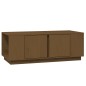 vidaXL Couchtisch Honigbraun 110x50x40 cm Massivholz Kiefer vidaXL Couchtisch Honigbraun 110x50x40 cm Massivholz Kiefer