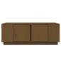 vidaXL Couchtisch Honigbraun 110x50x40 cm Massivholz Kiefer vidaXL Couchtisch Honigbraun 110x50x40 cm Massivholz Kiefer