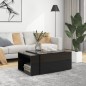 vidaXL 3-tlg. Satztisch-Set Hochglanz-Schwarz 60x60x38 cm Spanplatte vidaXL 3-tlg. Satztisch-Set Hochglanz-Schwarz 60x60x38 cm Spanplatte