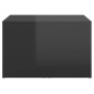 vidaXL 3-tlg. Satztisch-Set Hochglanz-Schwarz 60x60x38 cm Spanplatte vidaXL 3-tlg. Satztisch-Set Hochglanz-Schwarz 60x60x38 cm Spanplatte