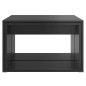 vidaXL 3-tlg. Satztisch-Set Hochglanz-Schwarz 60x60x38 cm Spanplatte vidaXL 3-tlg. Satztisch-Set Hochglanz-Schwarz 60x60x38 cm Spanplatte