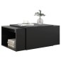 vidaXL 3-tlg. Satztisch-Set Hochglanz-Schwarz 60x60x38 cm Spanplatte vidaXL 3-tlg. Satztisch-Set Hochglanz-Schwarz 60x60x38 cm Spanplatte
