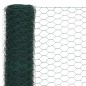 vidaXL Drahtzaun Stahl mit PVC-Beschichtung 25x1,2 m Grün vidaXL Drahtzaun Stahl mit PVC-Beschichtung 25x1,2 m Grün
