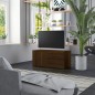 vidaXL TV-Schrank Braun Eichen-Optik 80x34x36 cm Holzwerkstoff vidaXL TV-Schrank Braun Eichen-Optik 80x34x36 cm Holzwerkstoff