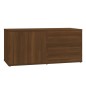 vidaXL TV-Schrank Braun Eichen-Optik 80x34x36 cm Holzwerkstoff vidaXL TV-Schrank Braun Eichen-Optik 80x34x36 cm Holzwerkstoff