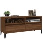 vidaXL TV-Schrank Braun Eichen-Optik 100x34,5x44,5 cm Holzwerkstoff vidaXL TV-Schrank Braun Eichen-Optik 100x34,5x44,5 cm Holzwerkstoff