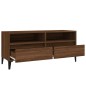 vidaXL TV-Schrank Braun Eichen-Optik 100x34,5x44,5 cm Holzwerkstoff vidaXL TV-Schrank Braun Eichen-Optik 100x34,5x44,5 cm Holzwerkstoff