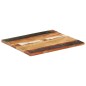 vidaXL Tischplatte Rechteckig 60x70 cm 25-27 mm Altholz Massiv vidaXL Tischplatte Rechteckig 60x70 cm 25-27 mm Altholz Massiv