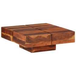 vidaXL Couchtisch 80x80x30 cm Massivholz Akazie