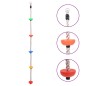 vidaXL Kletterseil mit Fußtritten 200 cm vidaXL Kletterseil mit Fußtritten 200 cm